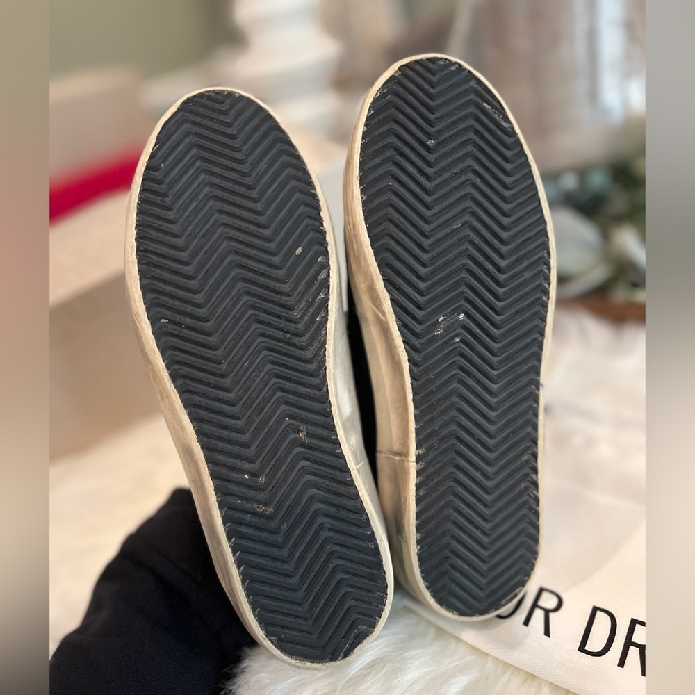 Golden Goose Black and White Sneakers - Picture 8 of 8